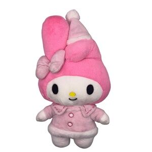 Sanrio My Melody Pink Plush Stuffed Animal Hello Kitty Friend Soft Toy  - N